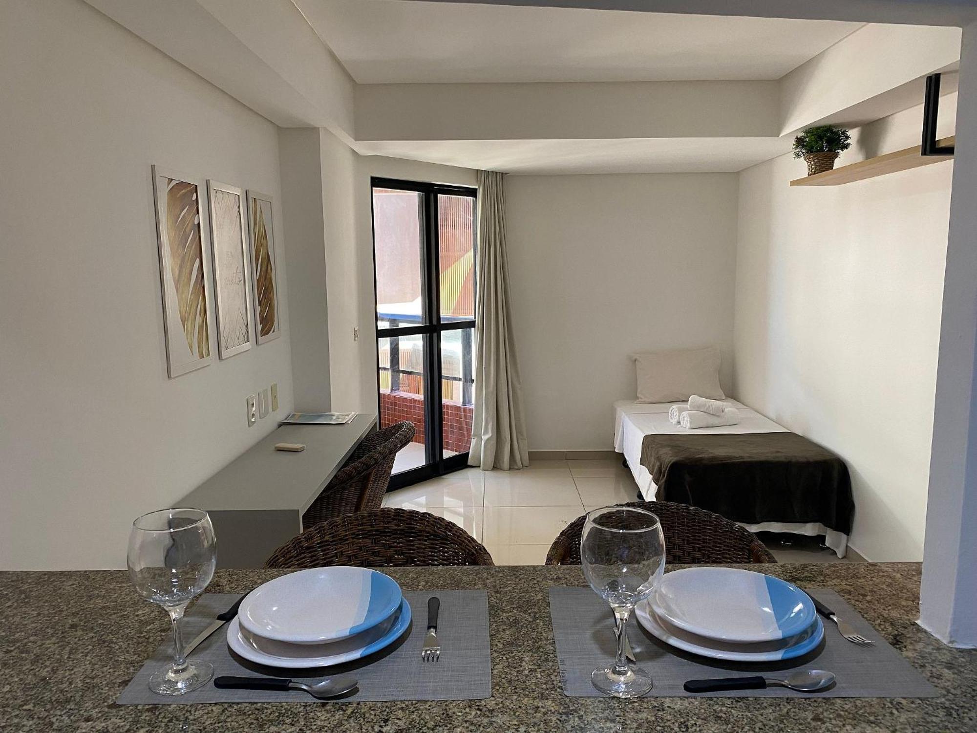 Bela Hospedagem - Marinas Flat - Excelente Localizacao Na Orla De Cabo Branco Joao Pessoa Ngoại thất bức ảnh